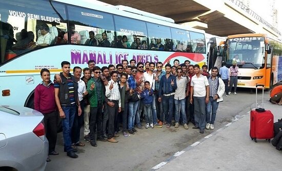 Himachal Luxury Volvo Bus Tour